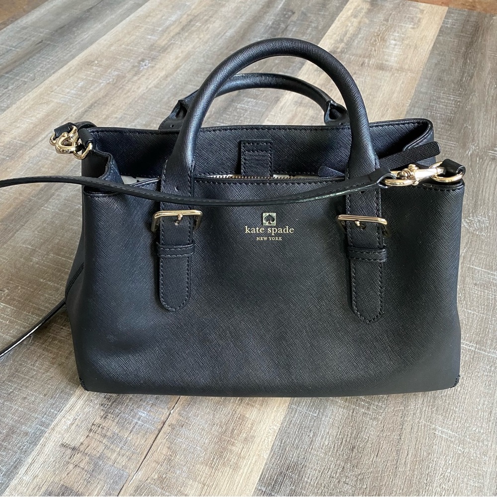 SOLD Kate Spade Black Cove Street Provence Satchel